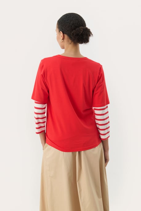 T-shirt Regular fit Bittersweet red - Image 3