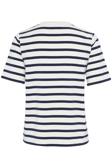 T-shirt Regular fit Navy and White Stripe - Image 5