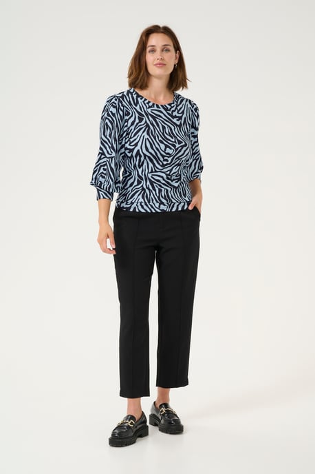 T-shirt Regular fit Blue / Black graphic - Image 1