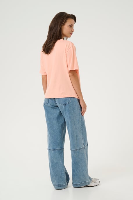 T-shirt Regular fit Peach Nectar - Image 2