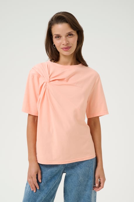 T-shirt Regular fit Peach Nectar - Image 3