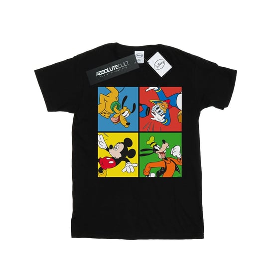 Disney Heren Mickey Mouse Friends T-Shirt (Zwart) - Image 1