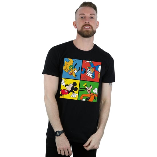 Disney Heren Mickey Mouse Friends T-Shirt (Zwart) - Image 2