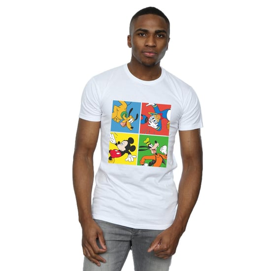 Disney Heren Mickey Mouse Friends T-Shirt (Wit) - Image 3