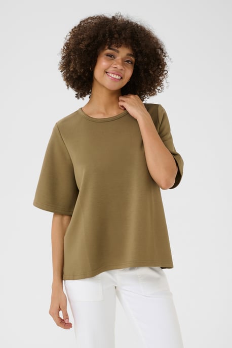 T-shirt Baggy fit Dusky Green - Image 3