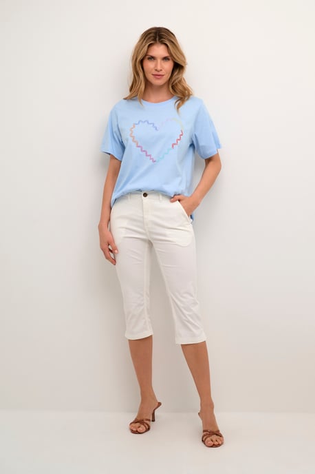 Capribroek Slim/ Regular fit Spring Gardenia - Image 1
