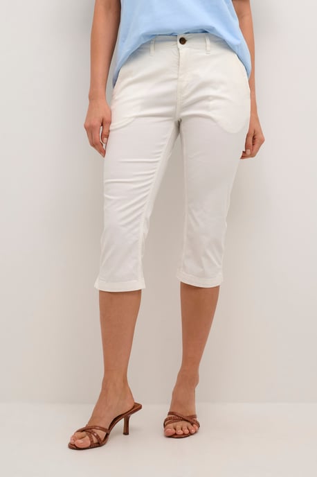 Capribroek Slim/ Regular fit Spring Gardenia white - Image 2