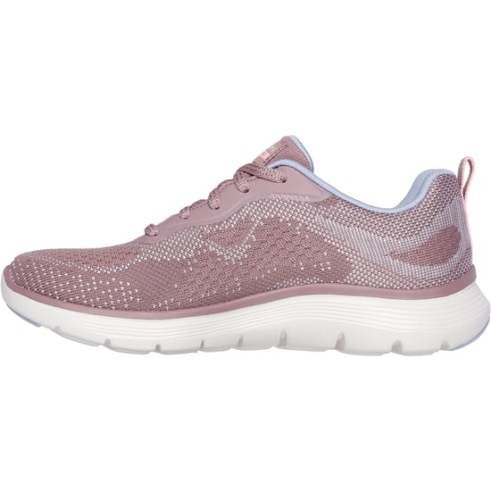 Skechers Flex Appeal 5.0 Cruising Thru Textiel Dames Sneakers Lila/Lichtblauw - Image 4