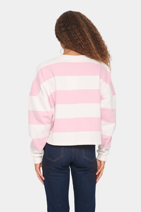 Trackjacket-sweat Loose fit Pink Nectar - Image 3