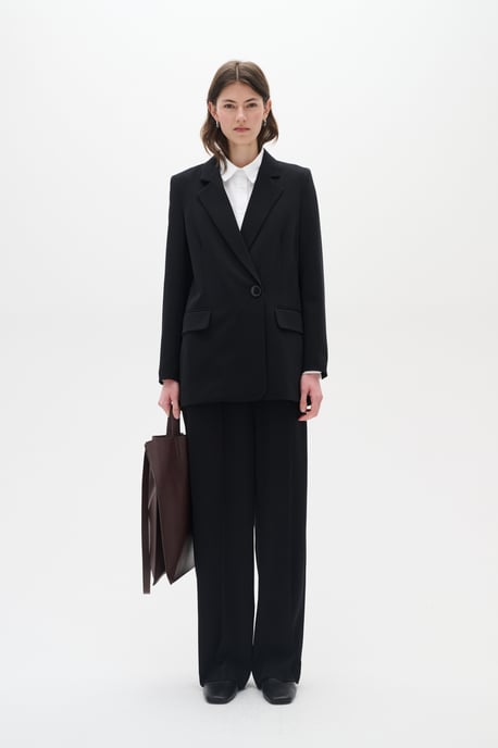 Pants Suiting Regular fit Blac - Image 1