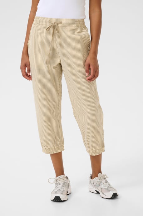 Pants Suiting Relaxed fit Chincilla / White stripe - Image 4