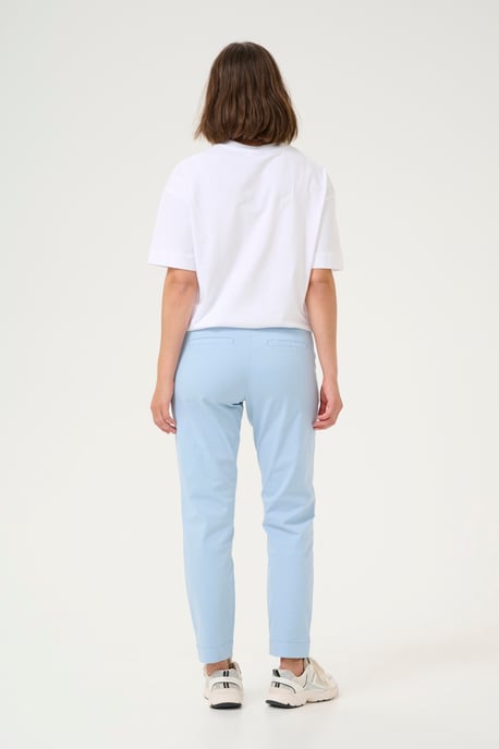 Pants Suiting Regular fit Soft Chambray light blue - Image 2