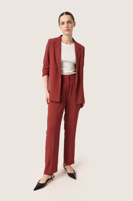 Pants Suiting Regular fit Russet Brown - Image 1
