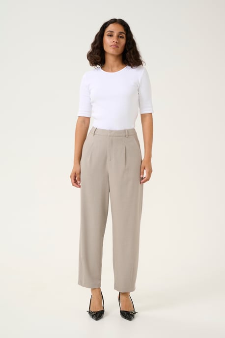 Pants Suiting Regular fit Petrified Oak beige - Image 4