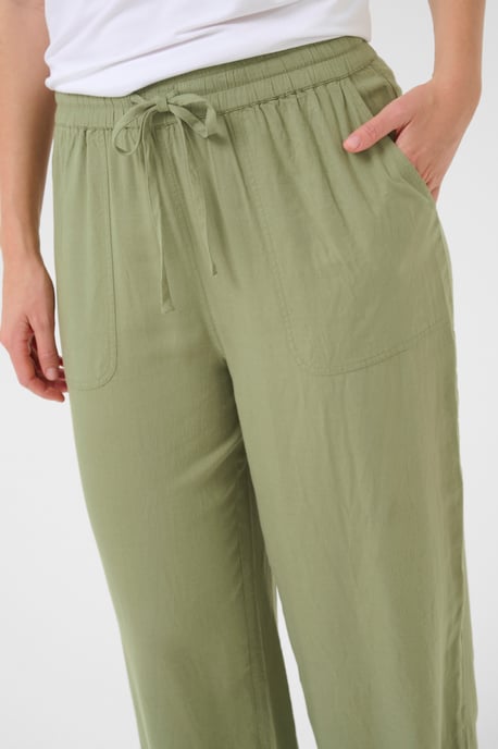 Pants Suiting Relaxed fit Oil Green - Image 4