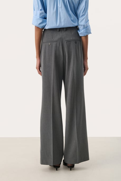 Pants Suiting Classic fit Gray Flannel Pinstripe grey - Image 4