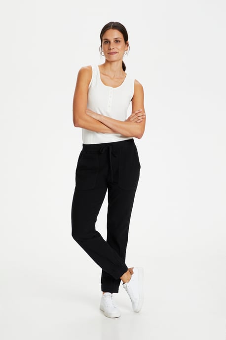 Pants Suiting Relaxed fit Black - Image 1