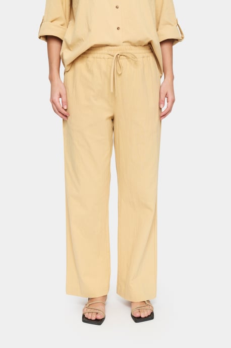 Casual broek Regular fit Croissant yellow - Image 2