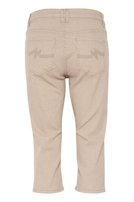 Casual broek Slim fit Dune/White Stripe - Image 5
