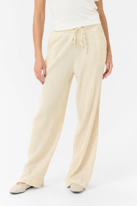 Casual broek Regular fit Feather Gray Melange - Image 3
