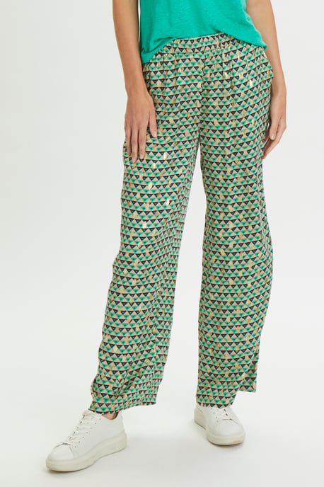 Casual broek Relaxed fit Sesame green - Image 5