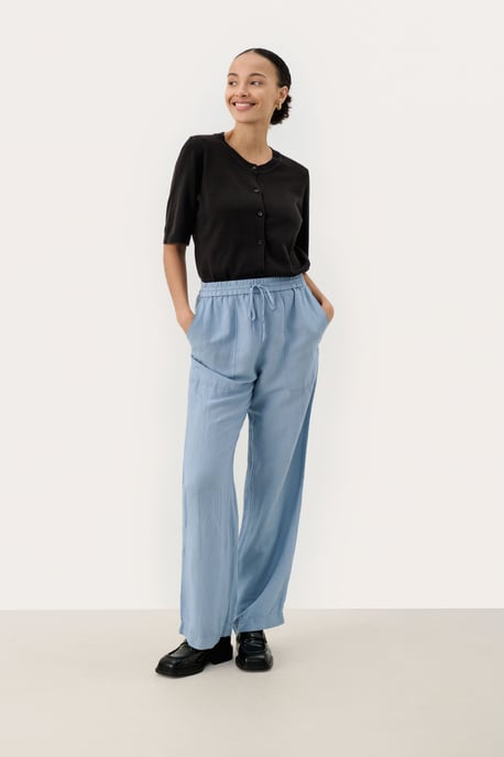 Casual broek Casual fit Faded Denim blue - Image 1