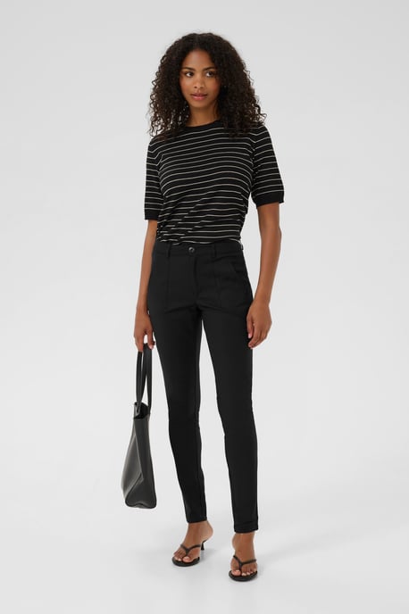 Casual broek Regular fit Black deep - Image 4