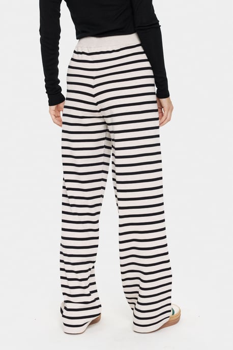 Casual broek Regular fit Gray Morn Mila Stripe black offwhite - Image 3