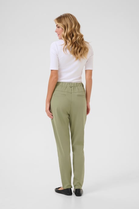 Broek Regular fit Oil Green - Image 2
