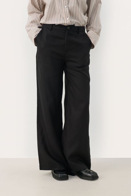 Casual broek Classic fit Blac - Image 3