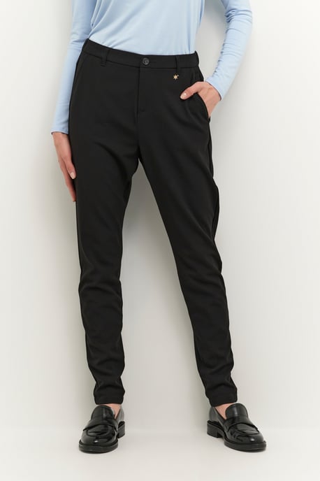Casual broek Relaxed fit Blac - Image 3