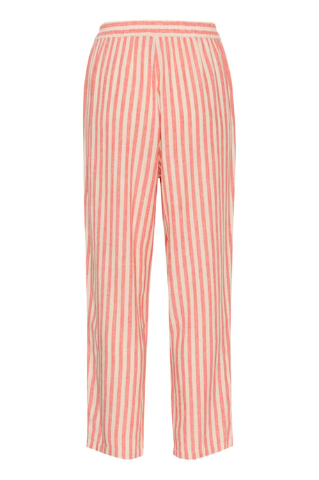 Casual broek Relaxed fit Hot Coral Stripes coral - Image 5