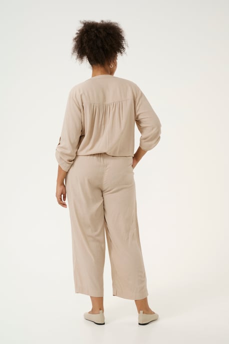 Casual broek Loose fit Feather Gray beige - Image 2