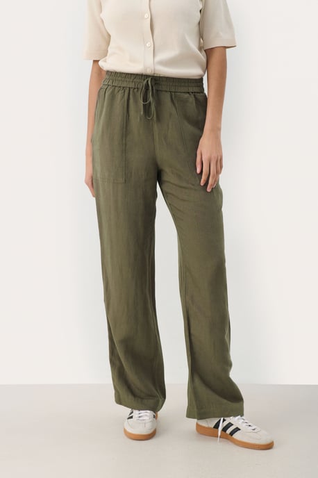 Casual broek Casual fit Kalamata green - Image 3