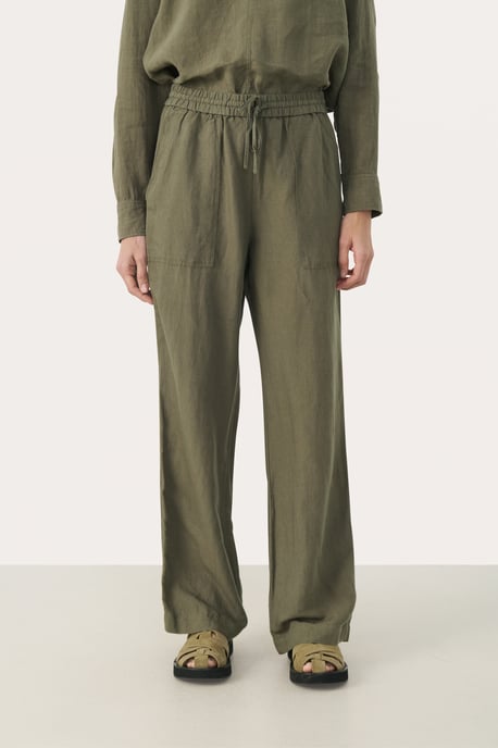 Casual broek Casual fit Kalamata green - Image 4
