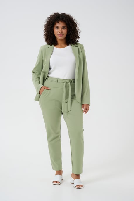 Broek Regular fit Oil Green - Image 1