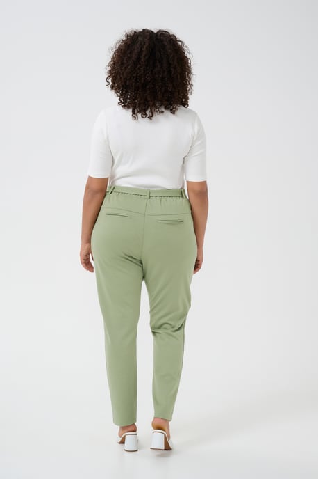 Broek Regular fit Oil Green - Image 2