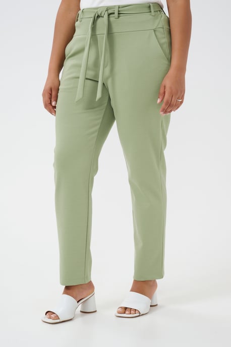 Broek Regular fit Oil Green - Image 3