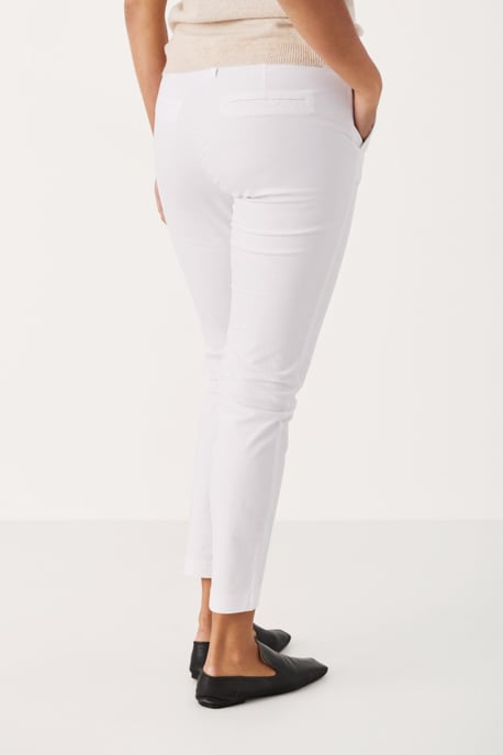 Casual broek Regular fit Bright White - Image 3