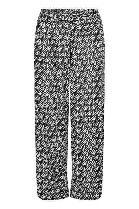 Casual broek Loose fit Black/Moonstruck Retro Print black - Image 5