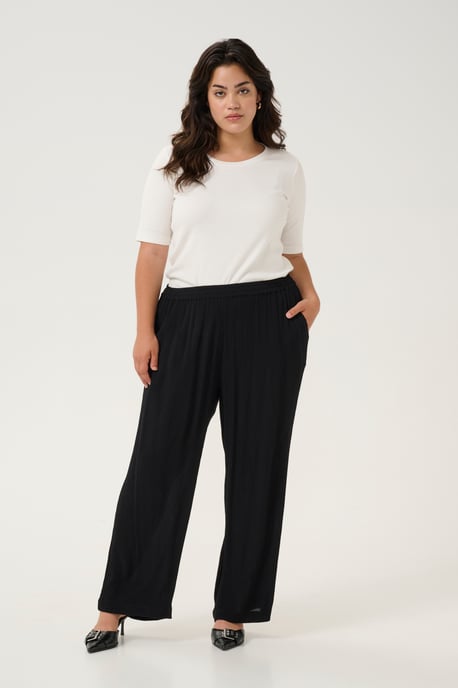 Casual broek Loose fit Black - Image 3