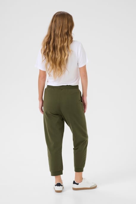 Casual broek Regular fit Grape Leaf green - Image 2