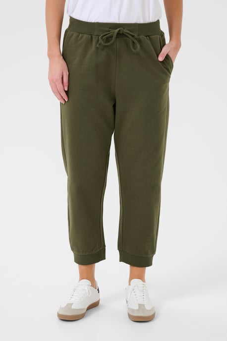Casual broek Regular fit Grape Leaf green - Image 3