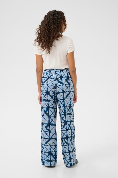 Casual broek Relaxed fit Blue Batik blue - Image 2