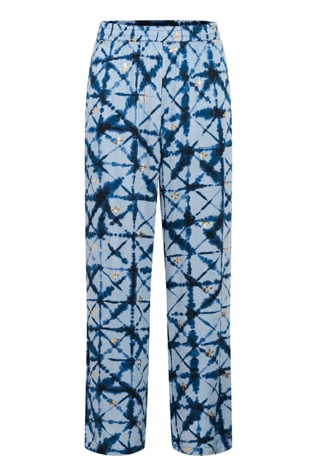 Casual broek Relaxed fit Blue Batik blue - Image 4