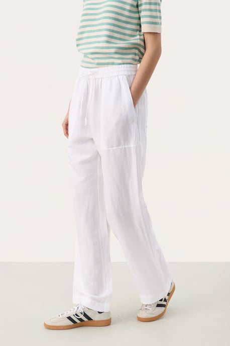 Casual broek Casual fit Bright White - Image 2