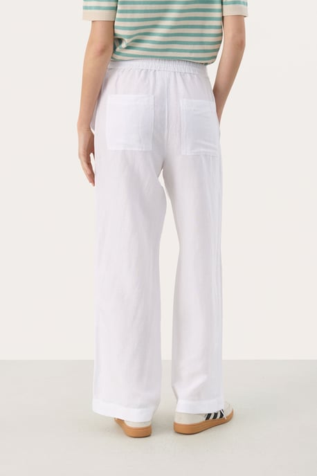 Casual broek Casual fit Bright White - Image 3