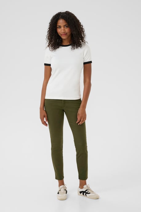 Casual broek Regular fit Grape Leaf green - Image 2