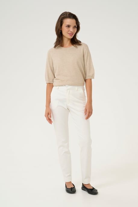 Casual broek Regular fit Chalk offwhite - Image 2