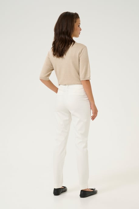 Casual broek Regular fit Chalk offwhite - Image 3